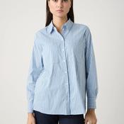 More &amp; More Striped Blue Shirt - UK 8/34 image