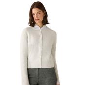 More &amp; More - Cardigan with Buttons 0717 Silver Grey Melange - UK 10/36/M