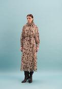 Kameya Kavya Dress with Ruffle Collar - Beige - UK 8/36 image