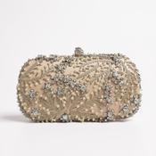 Ariel Gold Embellished Clutch image
