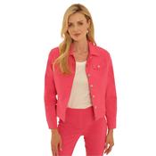 Pomodoro Jean Jacket in Pink - 32600 - UK 10