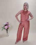 Kameya Olivia Trousers in Rose - UK 12/40