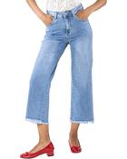 Chloe Cropped Flare Jeans - UK 16/44 image