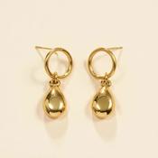 Smooth Drop Dangle Earrings image