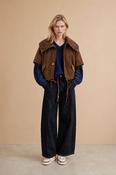 Oryn Jacket - Camel Patchwork - S/M - 10-12 image