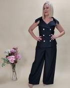 Kameya Odette Waistcoat in Black - UK 8/36