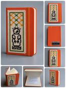 A6 Notebook – Palestinian Cross-Stitch Design image