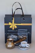 Bespoke Palestinian Coffee Gift Box &amp; Traditional Copper Pot Hamper