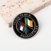 Paddystinian pin badge