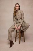 Faye Tweed Trousers - Barely Weave