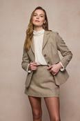 Barbara Tweed Skirt - Barley Weave