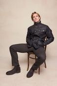 Ciaran Wax Jacket - Rustic Brown image