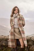 Clodagh Wool Coat - Autumn Check image