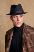 Kildare Felt Trilby Hat - Black