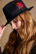Kildare Felt Trilby Hat - Black