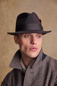 Kildare Felt Trilby Hat - Brown