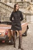 Nicole Tweed Jacket - Green Tartan image