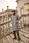 Sean Tweed Coat - Charcoal Herringbone image