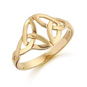 9ct Yellow Gold Celtic Design Ring image