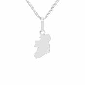 Sterling Silver Ireland Pendant Necklace image