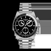 Tissot 40mm PR516, Black Techymeter Chronograph, Gents Bracelet Watch