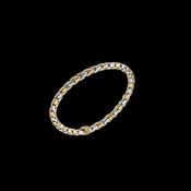 Chimento Stretch Spring 18ct Yellow &amp; White Gold Bracelet image