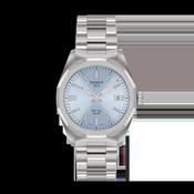 Tissot 34mm PRC 100 Solar, Yellow Gold Tone &amp; Date Window, Bracelet Watch