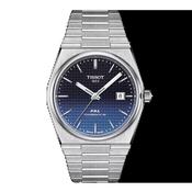 Tissot 40mm Silver Tone PRX, Gradient Blue &amp; Date Dial, Gents Bracelet Watch image