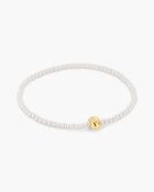 Ania Haie Gold Plate Glass Pearl &amp; Twist Beaded Bracelet image