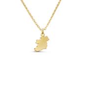 9ct Yellow Gold Ireland Pendant Necklace