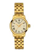Tissot 28mm Classic Dream Yellow Gold Tone Ladies Bracelet Watch