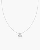 Ania Haie Sterling Silver Bezel Set Organic Pebble Necklace image