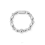 ChloBo Sterling Silver Mini Rice Ring - Size Medium image