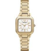 Emporio Armani 35mm Ladies Cecilia Mother of Pearl Dial Yellow Gold Tone Bracelet Watch image