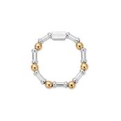 ChloBo Mixed Metal Rhythm of Water Ring - Size Medium image