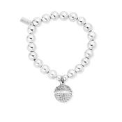ChloBo Sterling Silver Medium Ball Dreamball Bracelet image