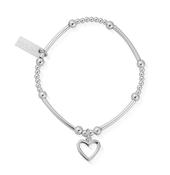 ChloBo Childrens Cute Mini Open Heart Bracelet
