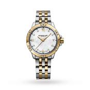 Raymond Weil 30mm Tango Two-Toned Mother of Pearl Watch