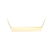 9ct Yellow Gold Horizontal Bar Necklace