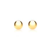 9ct Yellow Gold Classic 8mm Ball Earrings image