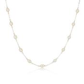 Sterling Silver Children's Pearl Bead Necklace image