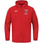 Adult JAKO Geraldines AFC Rain Jacket Team 2.0 Red GR7402 image
