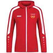 Womens JAKO Crusaders AC Hooded Jacket Power CAC6823W image