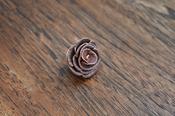 Copper Rose Pin (Butterfly Clip) image