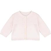 True knit baby cardigan pink image