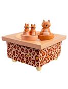 Dancing music box - Leopard &amp; Mouse image