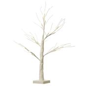 Tree with LED battery white glitter