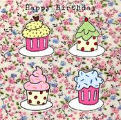 Happy Birthday - Assorted Birthday cakes