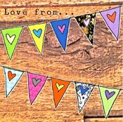 Love From.... Bunting image