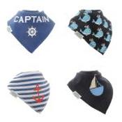 Nautical Dribble Bibs image